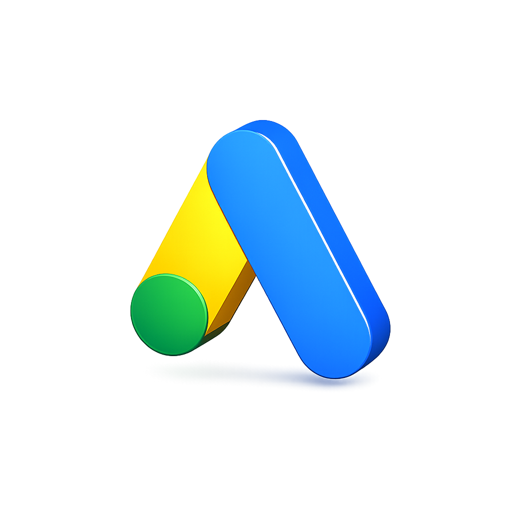 3d google ad icon