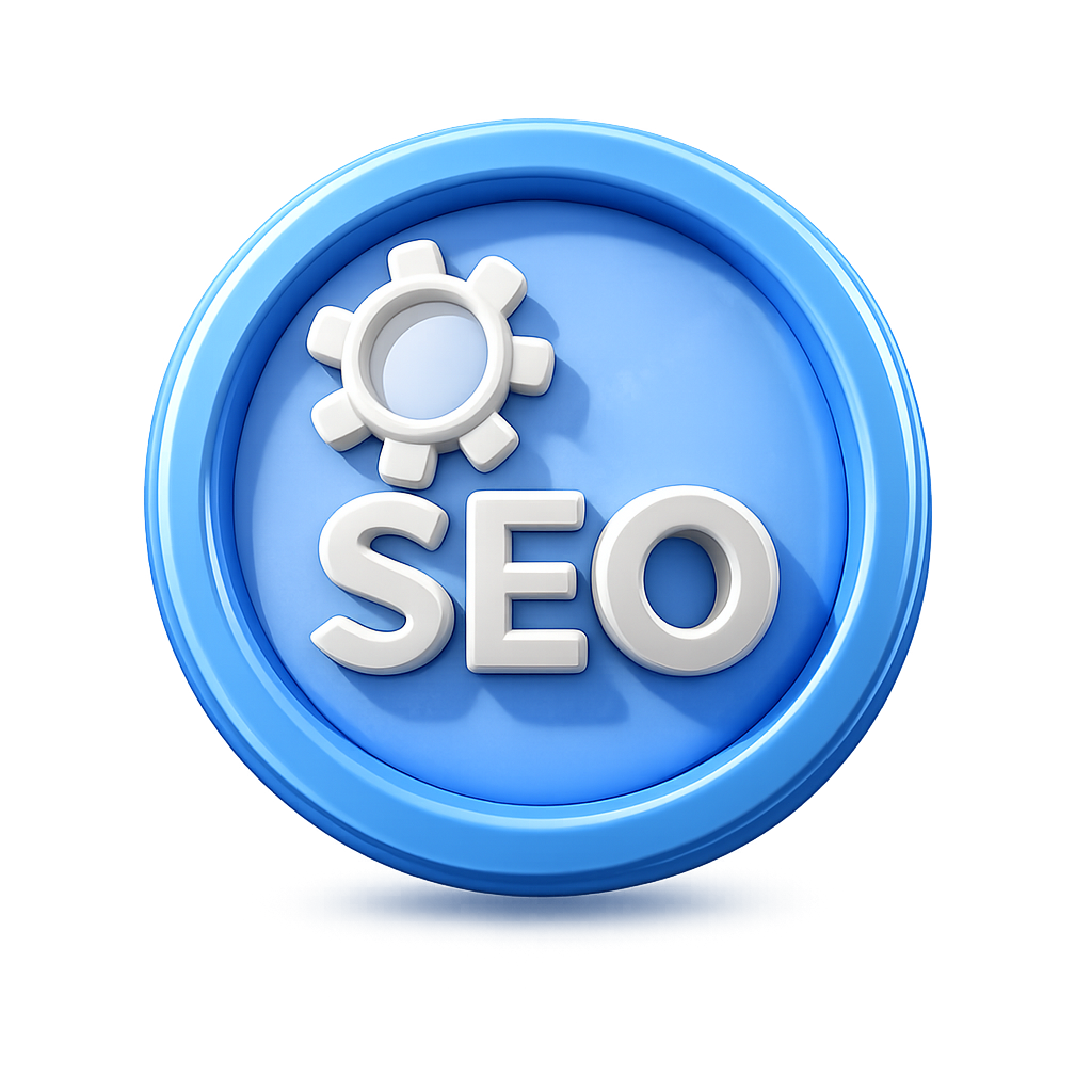 3d seo icon