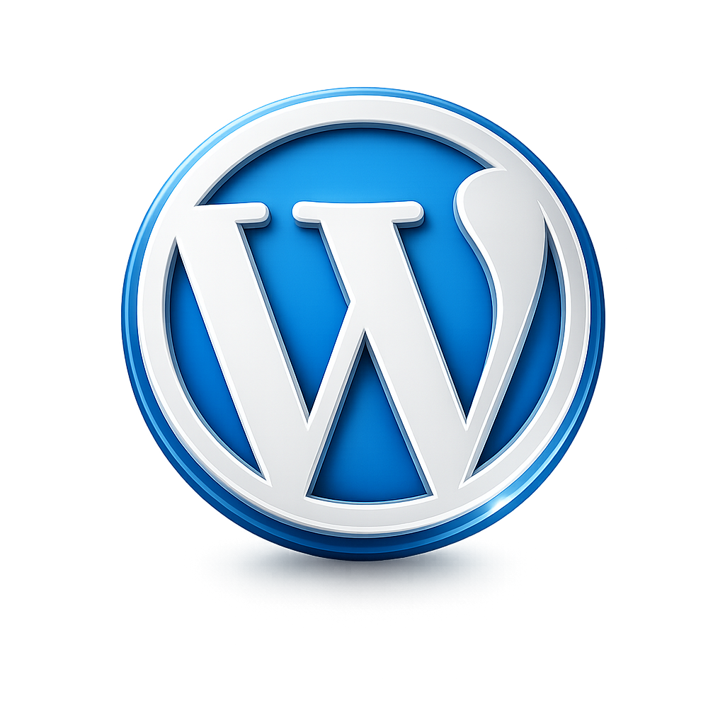 3d wordpress icon